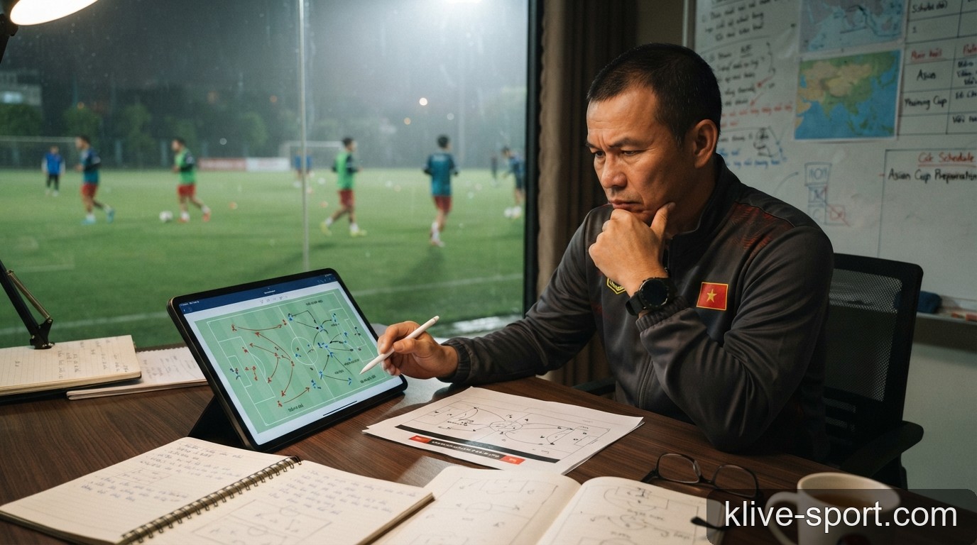 Sau thất bại tại ASEAN Cup 2026: HLV Kim Sang-sik và áp lực cải tổ lối chơi trước thềm Asian Cup 2027 - 2